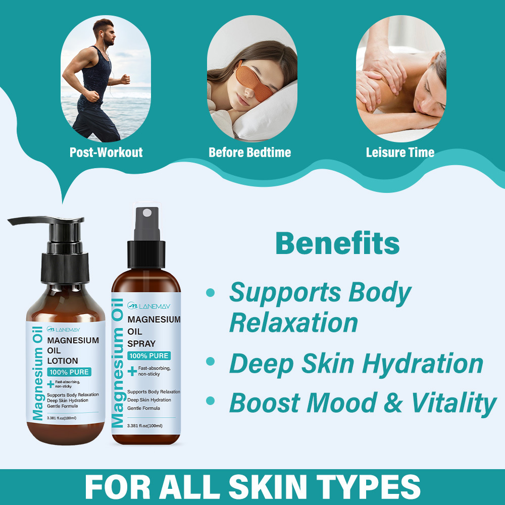Set Semprotan & Losion Minyak  - Bath Salts Magnesium ulasan dan harga