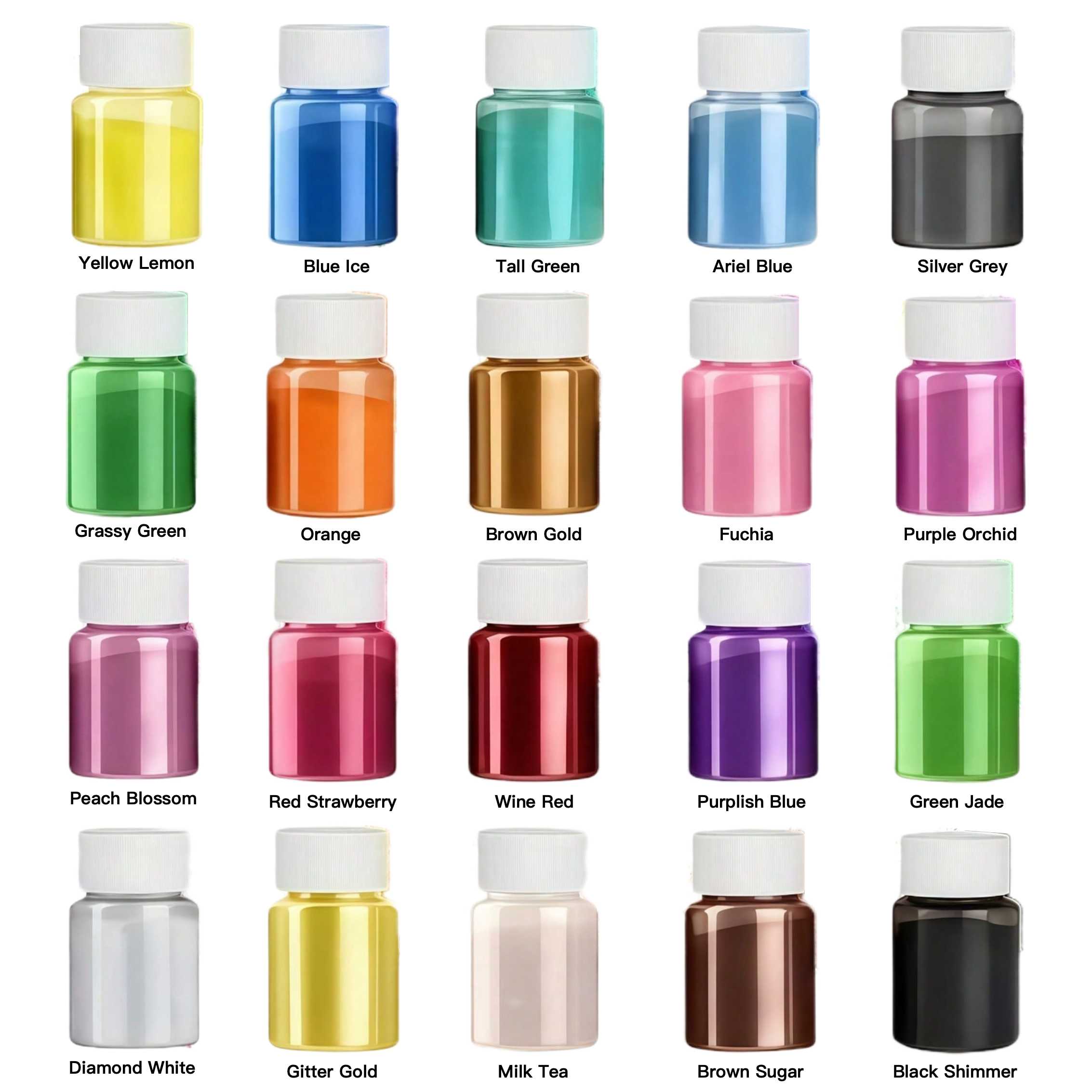 20 Warna, Kemasan 20ml, Bubuk  - Bath Salts Magnesium ulasan dan harga